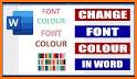 Word Colour related image