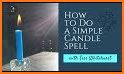 Candle magic spells related image
