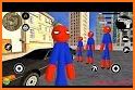 SuperHero Spider Rope Hero Counter Gangstar Crime related image