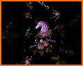 Galaxy Flower Unicorn Keyboard Theme related image