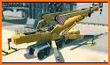 Gold Excavator Crane Driver 3D related image