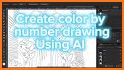 Adult Color - Paint by Number related image