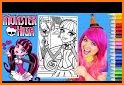 Monster High Coloring book related image
