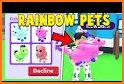 Trick Adopt Me Rainbow Pets 2021 related image