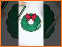 2021 Christmas Coloring Book Glitter related image