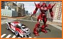 Flying Robot Car War Transform Fight - Robot Game related image