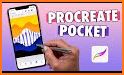 Procreate Pocket Drawing Guide Assistant related image