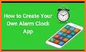 Alarm application related image