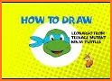 Drawing Guide Ninja Turtles related image