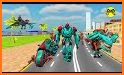 Multi Robot Bike Transform: Dino Robot Game related image