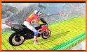 Superhero Tricky bike race (kids games) related image