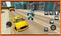 Flying Robot Car Game 2018- Flight Drive Simulator related image
