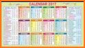 US Holiday Calendar 2018 related image