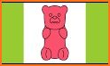 Coloring book Gummy Bear related image