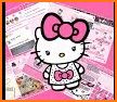 Cute Pink Bow Kitty Launcher related image