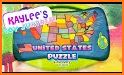US States and Capitals Puzzle related image