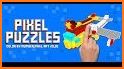 Pixel Puzzles: Color by Number, Pixel Art 2D, 3D related image