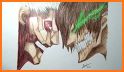 How to draw attack on titan glitter step by step related image