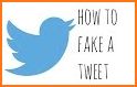 Fake Tweet Post - Fake Tweet photo editor related image