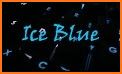 White Blue Ice Keyboard related image