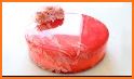Strawberry Chocolate Mirror Glaze Cake! DIY Chef related image
