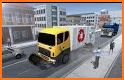 Blocky Truck Driver: Urban Transport related image