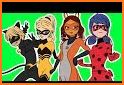 Miraculous Ladybug Coloring Game related image