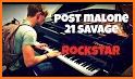Rockstar ft. 21 Savage - Post Malone - Piano Tap related image
