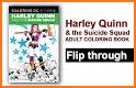 Harley Quinn Coloring Book related image