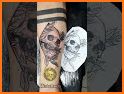 Skull Art Tattoo Coloring By Number related image