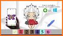 Adult Thanks Giving Glitter Color By Number Book related image