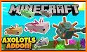 Mod Axolotls Mobs for Minecraft PE related image