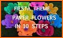 Digital Paper Flower Theme related image