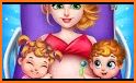 Pregnant Mom And Mommy Twin Baby: Babysitter Games related image