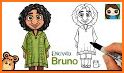 Bruno Encanto Coloring 2022 related image