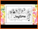 Playtime: Huggy coloring poppy related image