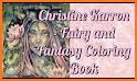 Fantasy Coloring Book related image