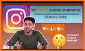 boost real followers,like,comment on instagram#tag related image