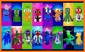Rainbow Friends FNF Hop Tiles related image