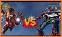 Flying Iron Hero Robot Battle City Crime related image