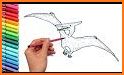 Kids Coloring Book Dinosaurs related image