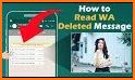 Recover deleted messages & status download -WAMR related image