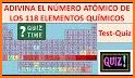 Quiz tabla periodica - elementos químicos related image