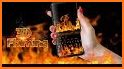 Flaming Fire Keyboard Theme related image