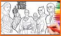 Superhero Coloring Pages related image