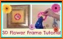 photo collage - flower frame related image