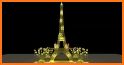 Vintage Eiffel Tower Launcher Theme related image