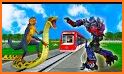 Real Train Transformation Robot Simulator Game related image
