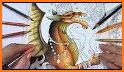 Dragon Coloring Pages, Dragon Color By Number related image