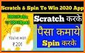 Scratch to win cash - spin to win related image